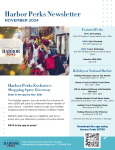 November Harbor Perks Newsletter - Potomac Overlook